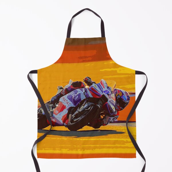 Item preview, Jorge Martin racing his MotoGP motorcycle at Lusail during the Qatar Grand Prix watercolor designed and sold by Rodissimus1984.
