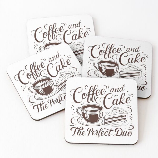 Item preview, Coffee And Cake - The Perfect Duo. designed and sold by MrERNST.