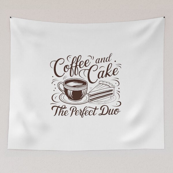 Item preview, Coffee And Cake - The Perfect Duo. designed and sold by MrERNST.