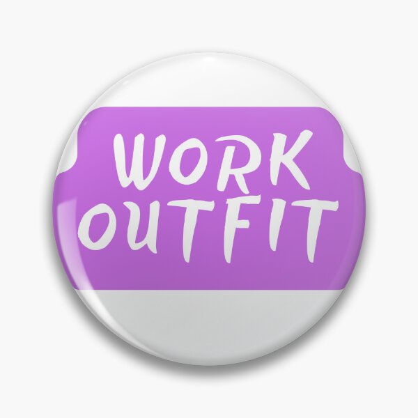 Item preview, Work Outfit sign designed and sold by beyourzelf.