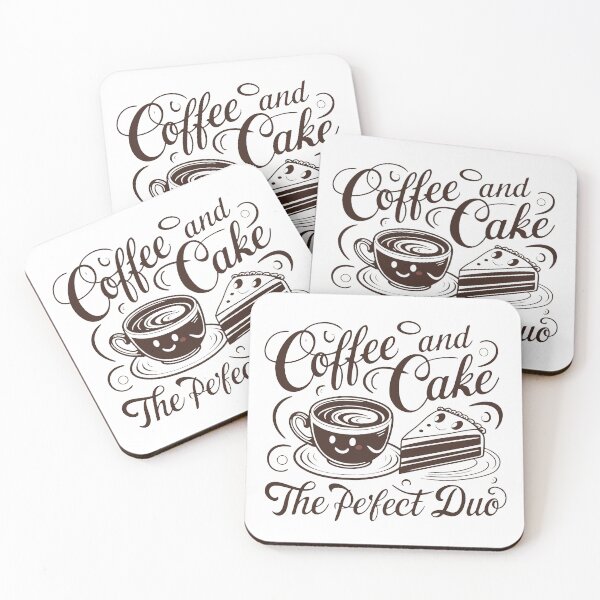 Item preview, Coffee And Cake - The Perfect Duo. designed and sold by MrERNST.