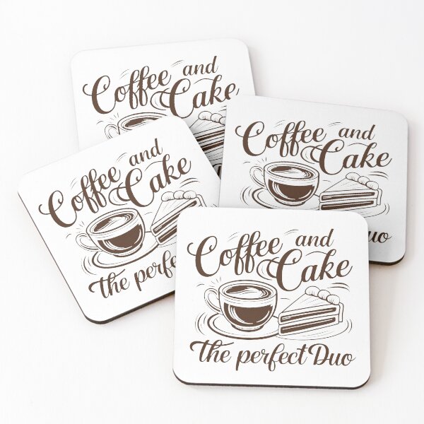 Item preview, Coffee And Cake - The Perfect Duo. designed and sold by MrERNST.