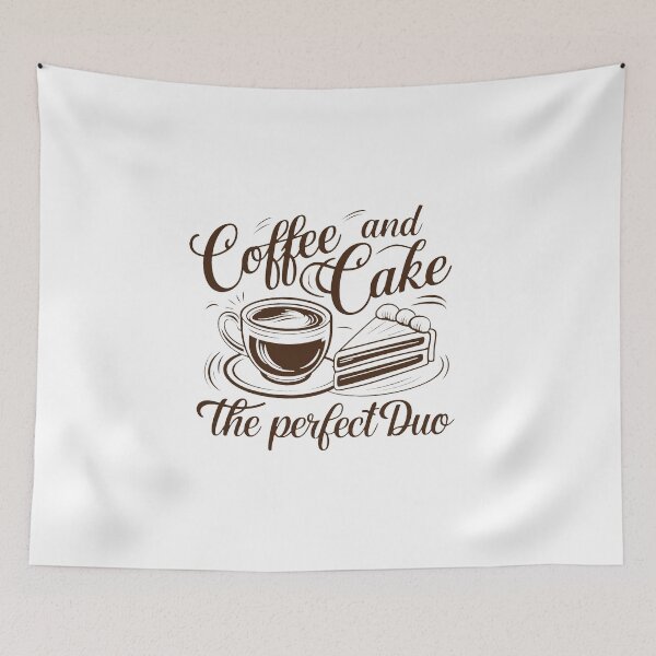 Item preview, Coffee And Cake - The Perfect Duo. designed and sold by MrERNST.