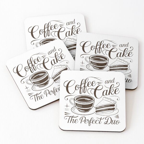 Item preview, Coffee And Cake - The Perfect Duo. designed and sold by MrERNST.