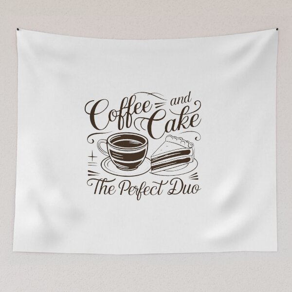 Item preview, Coffee And Cake - The Perfect Duo. designed and sold by MrERNST.