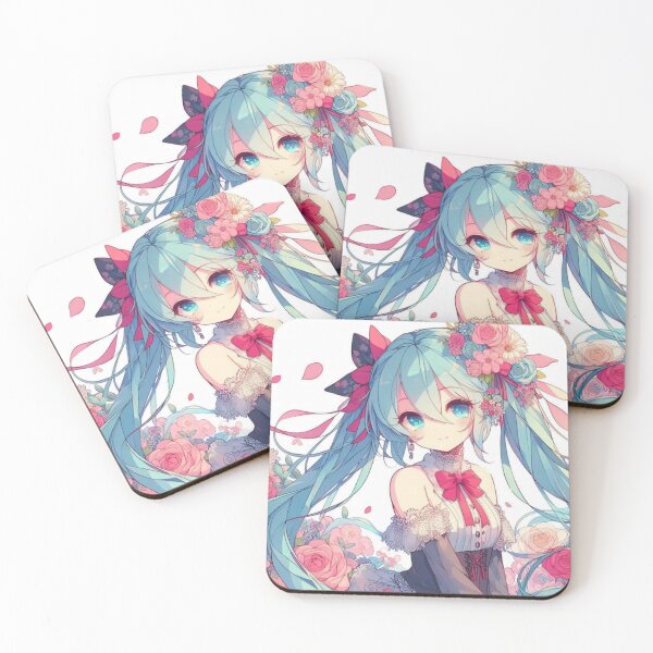 Item preview, Hatsune Miku: Floral designed and sold by EmberlyDawn.