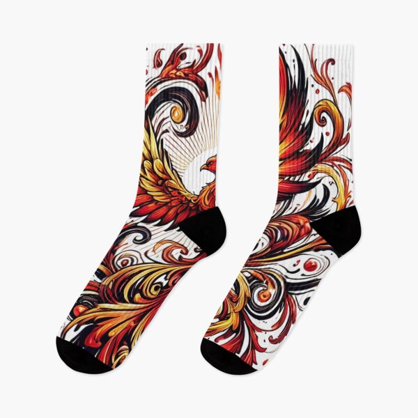Item preview, Fiery Phoenix Rising from Flames designed and sold by TeslaSt0re.