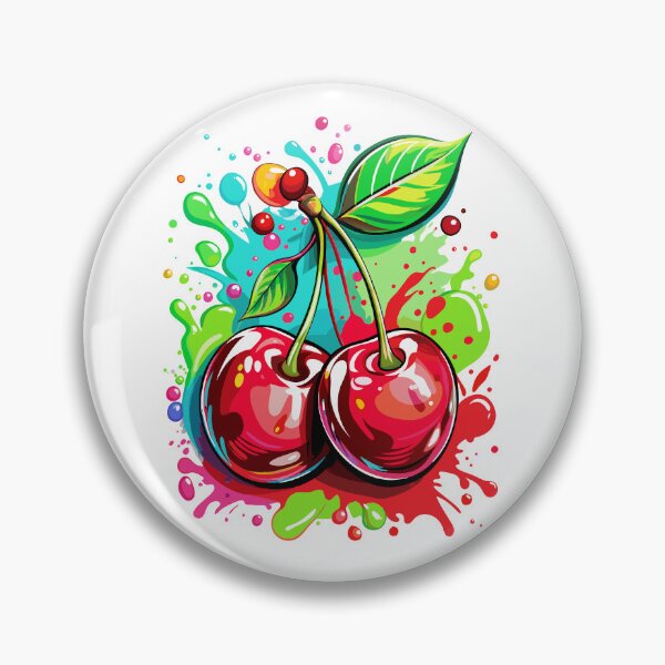Item preview, cherries grafitti  designed and sold by jkrphoto.