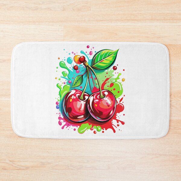 Item preview, cherries grafitti  designed and sold by jkrphoto.