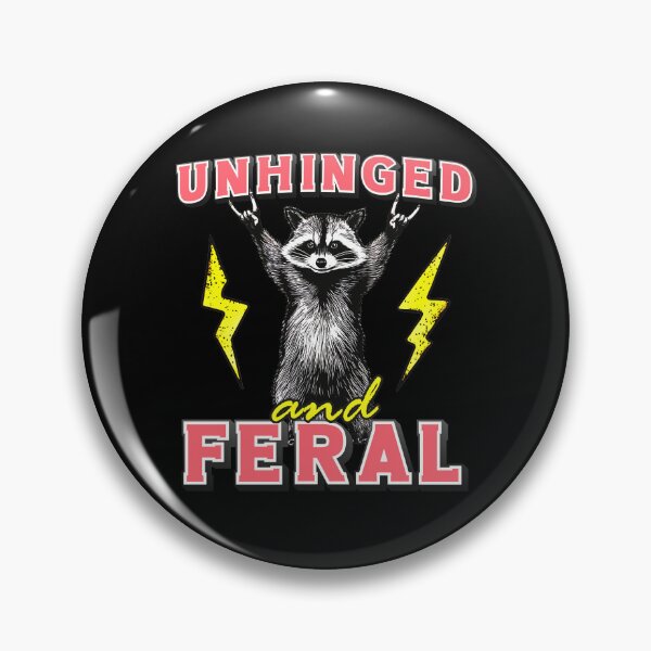 Item preview, Unhinged And Feral Racoon designed and sold by stylesip.