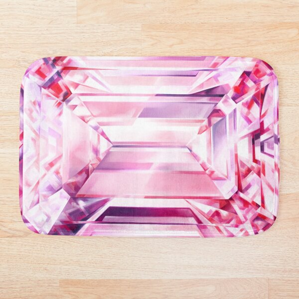 Item preview, Rose quartz, Pink quartz  Gemstone Hand-Painted Artwork designed and sold by AmberSunArt.