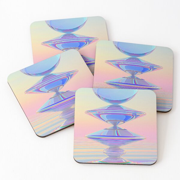 Item preview, Ethereal Balance: Iridescent Spheres in Harmony designed and sold by bedim.