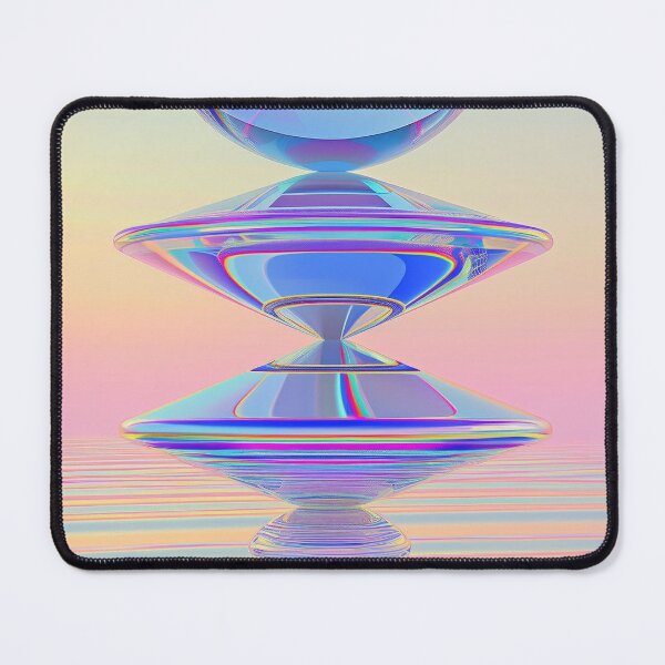 Item preview, Ethereal Balance: Iridescent Spheres in Harmony designed and sold by bedim.