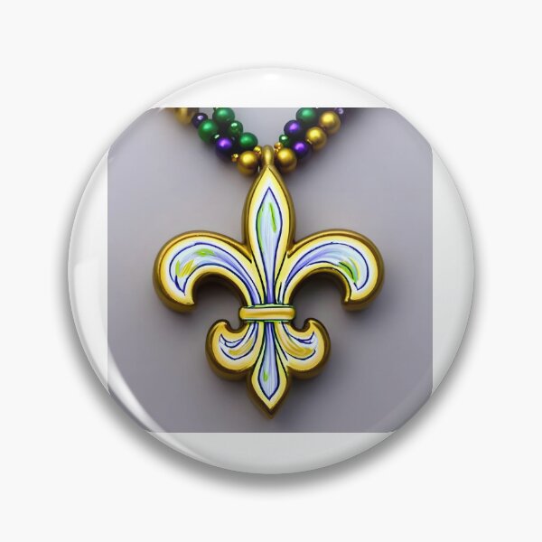 Item preview, Simple Purple, Gold, Green Fleur de Lis designed and sold by BougieSouthern.