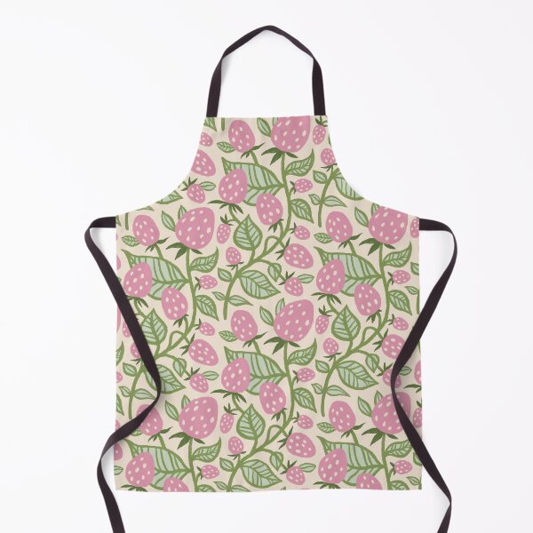 Item preview, Strawberry fields pattern in pink, green designed and sold by Miss-Belle.