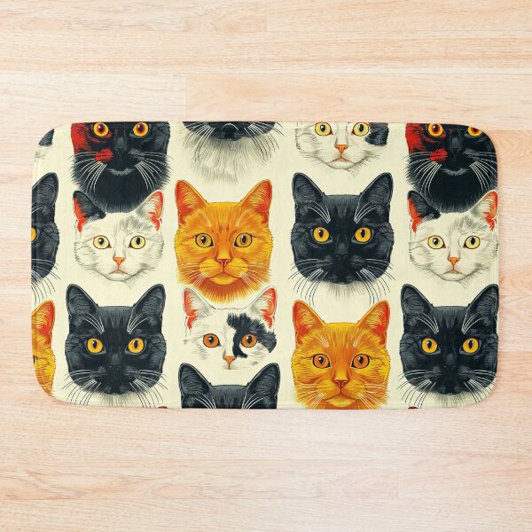 Item preview, Cat Faces designed and sold by Liededrom..