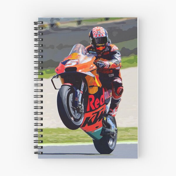 Item preview, Johann Zarco making a wheelie after the Italian Grand Prix at Mugello watercolor designed and sold by Rodissimus1984.