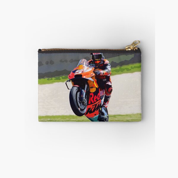 Item preview, Johann Zarco making a wheelie after the Italian Grand Prix at Mugello watercolor designed and sold by Rodissimus1984.