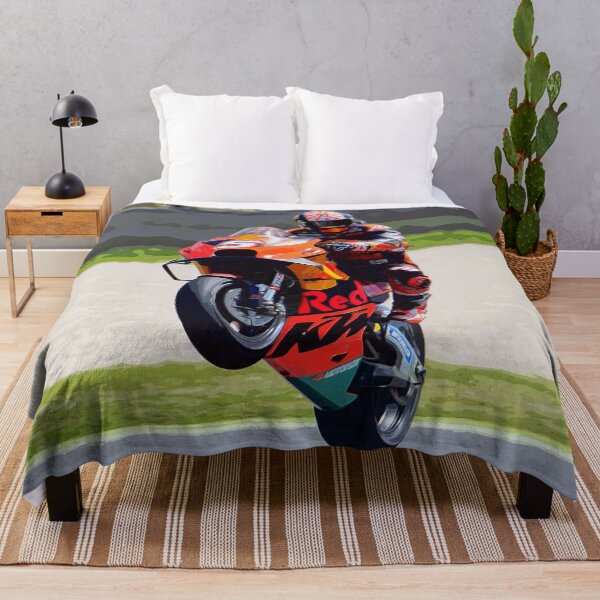 Item preview, Johann Zarco making a wheelie after the Italian Grand Prix at Mugello watercolor designed and sold by Rodissimus1984.