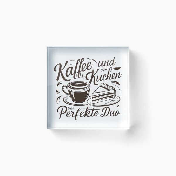 Item preview, Coffee And Cake - The Perfect Duo. designed and sold by MrERNST.