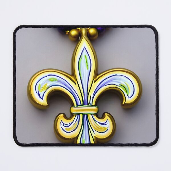 Item preview, Simple Purple, Gold, Green Fleur de Lis designed and sold by BougieSouthern.