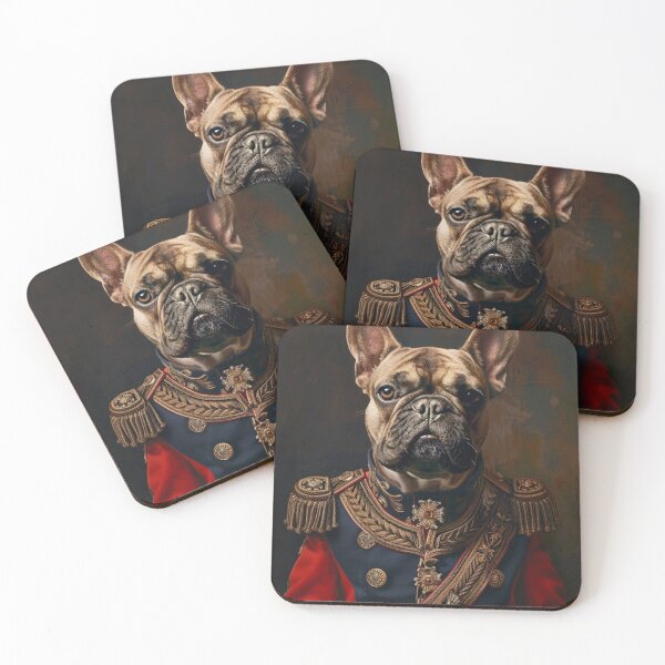 Item preview, Military French Bulldog Royal Uniform designed and sold by DigitalLegends1.