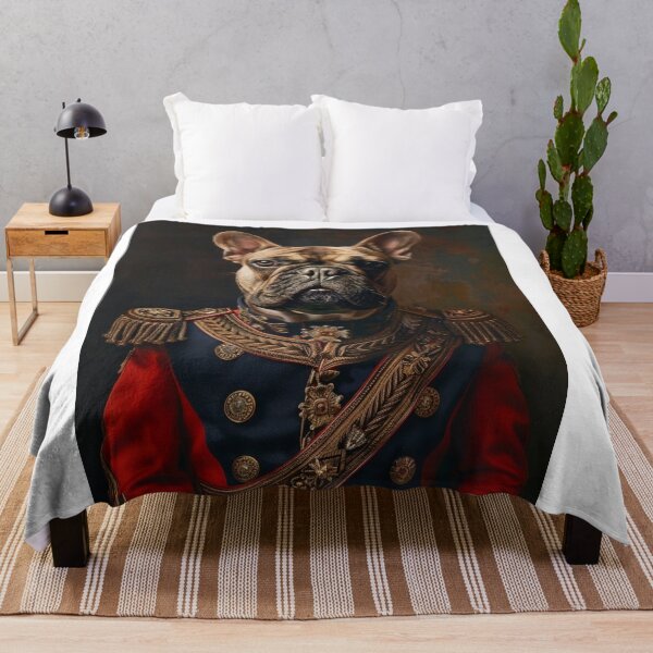 Item preview, Military French Bulldog Royal Uniform designed and sold by DigitalLegends1.