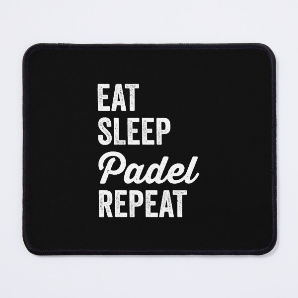 Item preview, Padel Tennis Gift Eat Sleep Padel Repeat Funny Padel Player designed and sold by Captain Mood.