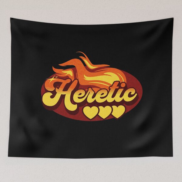 Item preview, Retro Heretic Exvangelical Deconstruction Religion Spiritualism  designed and sold by zptees.