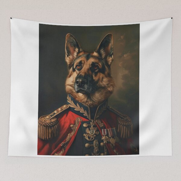 Item preview, Military German Shepherd Dog Royal Uniform designed and sold by DigitalLegends1.