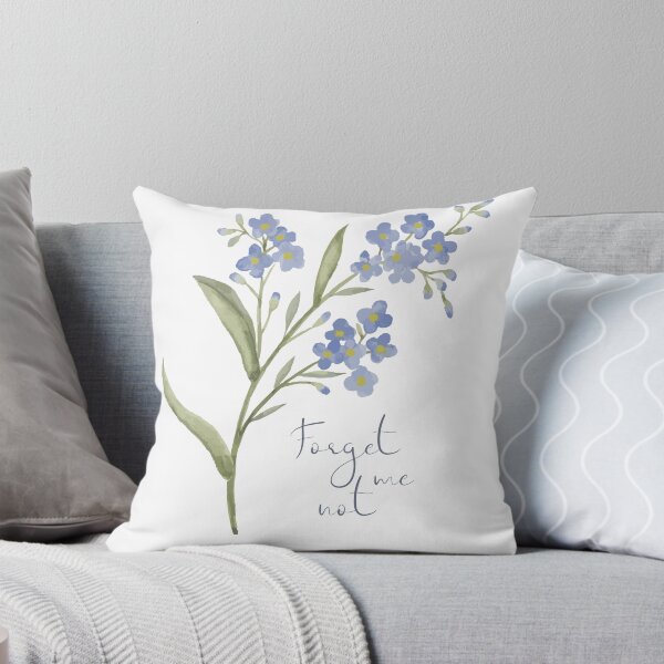 Item preview, Forget me not illustration  designed and sold by LindaSitniece.