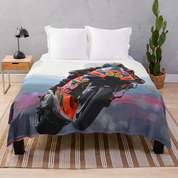 Item preview, Brad Binder making a wheelie coming out of the corner at Losail circuit in Qatar abstract designed and sold by Rodissimus1984.