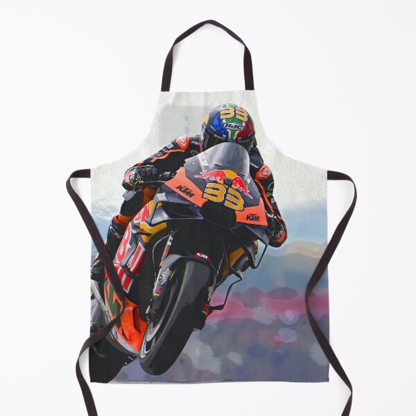 Artikelvorschau, Brad Binder macht einen Wheelie beim Herausfahren aus der Kurve auf der Rennstrecke Losail in Katar. entworfen und verkauft von Rodissimus1984.