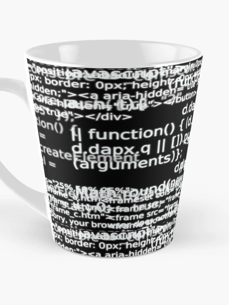 Thumbnail 3 von 4, Kaffeebecher, HTML-Code v1 designt und verkauft von findingNull.