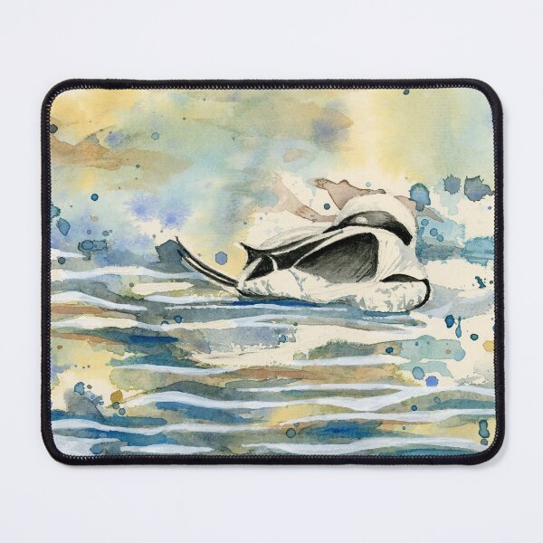 Item preview, Long-Tailed Duck Original Watercolour designed and sold by Art-By-Rosalind.
