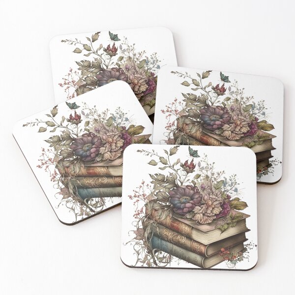 Item preview, Floral Books designed and sold by GiraffeCreative.