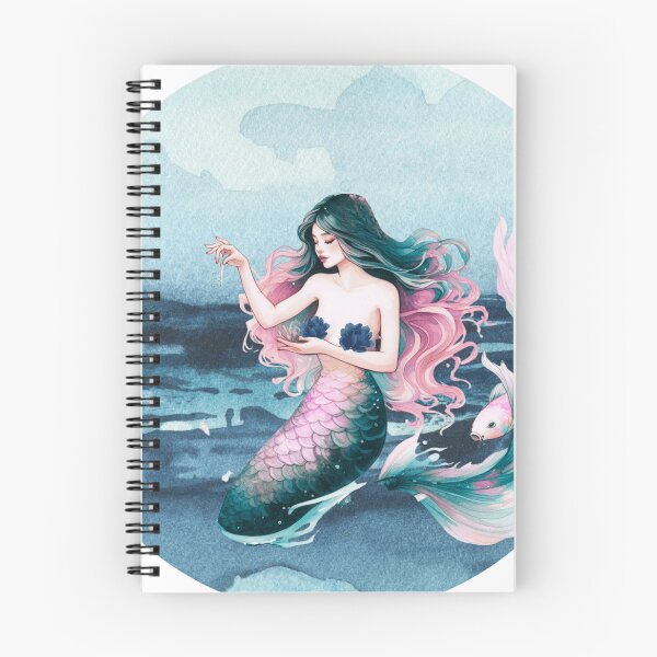 Item preview, Watercolor Mermaid  designed and sold by Cariselle CozyCorner.