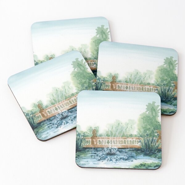 Item preview, Hyde Park Italian Gardens London Original Watercolour designed and sold by Art-By-Rosalind.