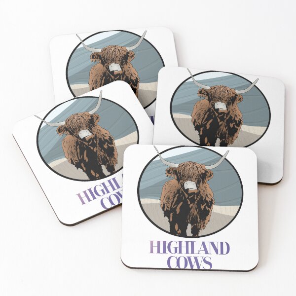 Item preview, Majestic Highland Cow in the Fields designed and sold by GrizzlyCollective.