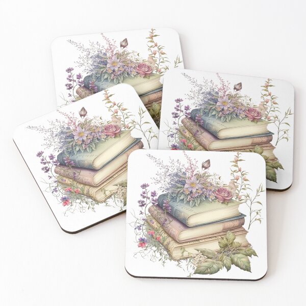 Item preview, Floral Books designed and sold by GiraffeCreative.