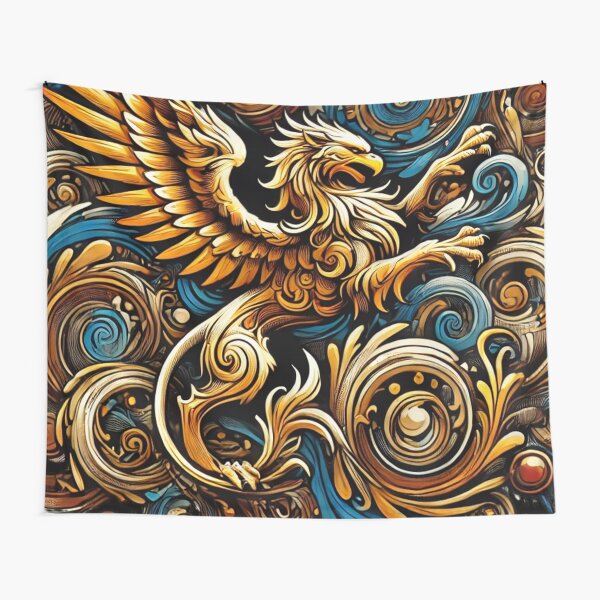 Item preview, Majestic Griffin in Abstract Patterns designed and sold by TeslaSt0re.