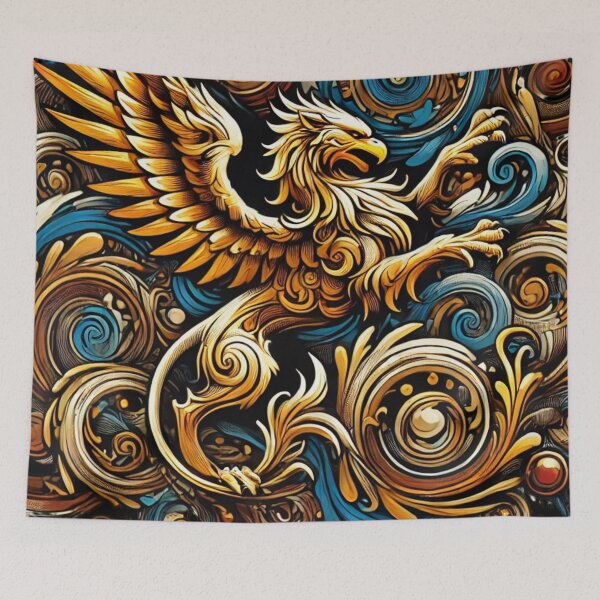 Item preview, Majestic Griffin in Abstract Patterns designed and sold by TeslaSt0re.