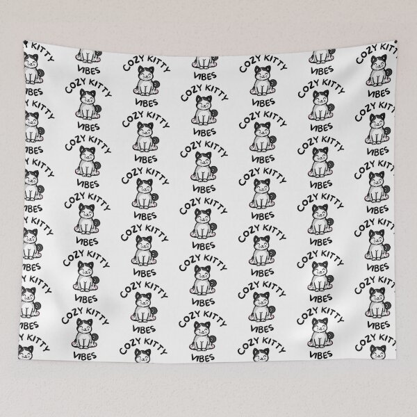 Item preview, Cozy Kitty Vibes designed and sold by impressionofmel.