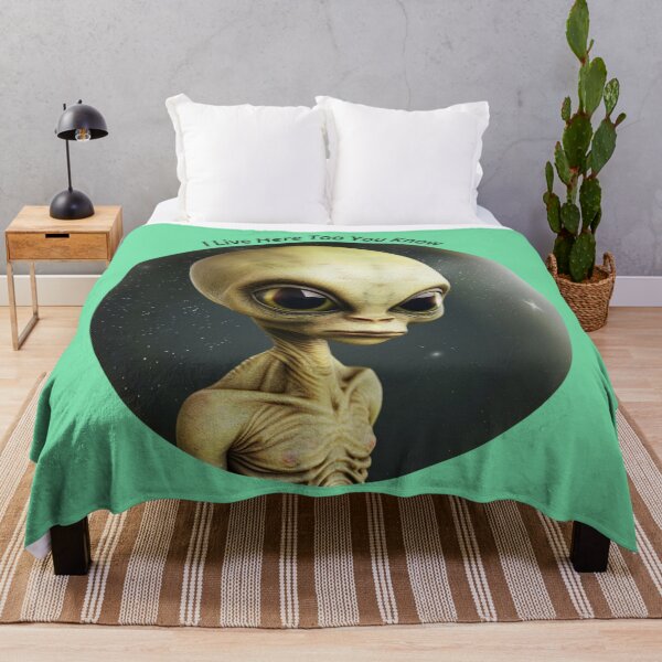Item preview, I live here too, alien  designed and sold by Lewis-mart.