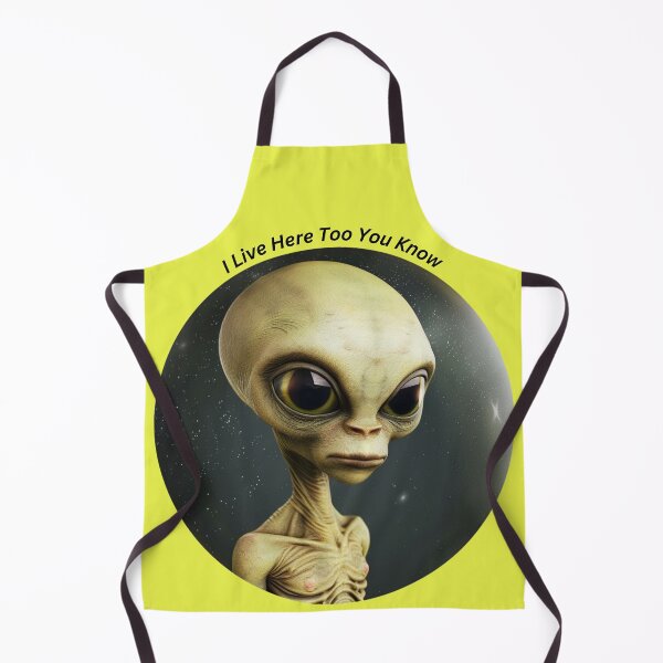 Item preview, I live here too, alien designed and sold by Lewis-mart.