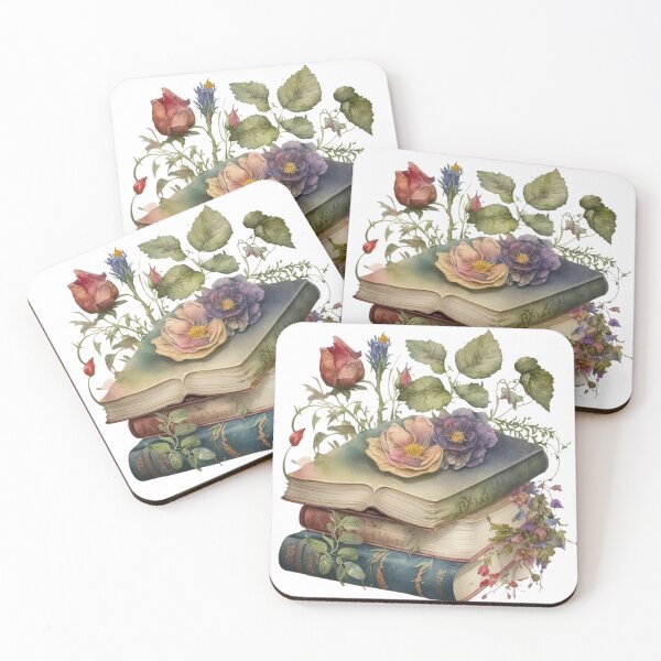 Item preview, Floral Books designed and sold by GiraffeCreative.