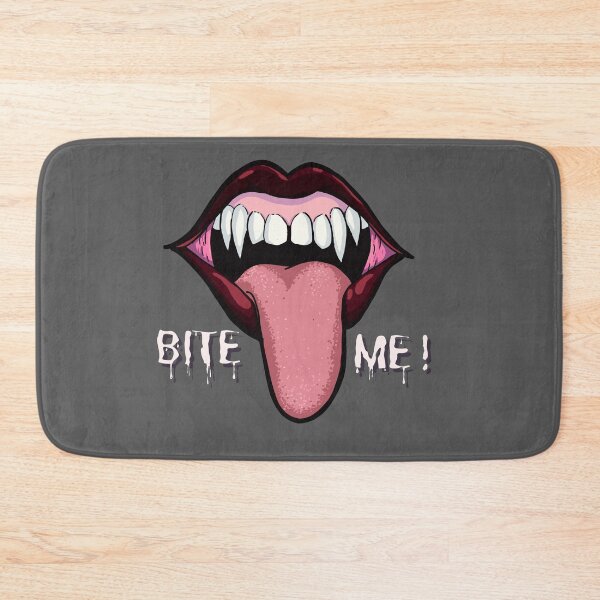 Item preview, Bite me vampire lips 90s lipstick designed and sold by Madie Kay.