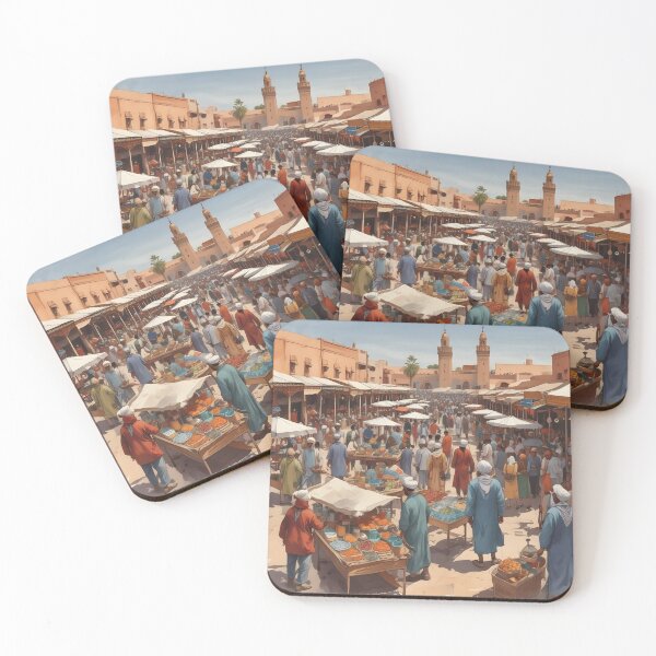 Item preview, The Scent of Spices: A Moroccan Marketplace designed and sold by Hansterhs.