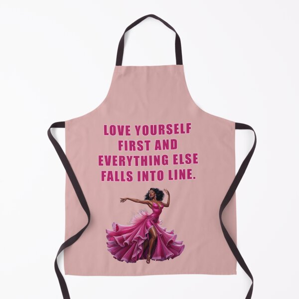 Item preview, LOVE YOURSELF FIRST AND EVERYTHING ELSE FALLS INTO LINE designed and sold by La Loca.