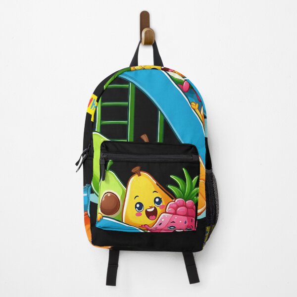 Item preview, Let's Have Fun - Cute Fruits Playing On A Slide designed and sold by Digi-Bay.